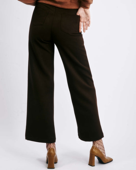 Brown Wide Leg Pants Gabriela