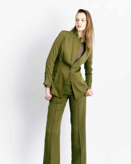 Pantalon Vert Olive Olivia