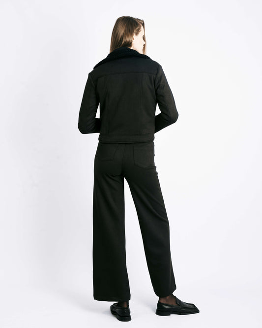 Black Wide Leg Trousers Gabriela