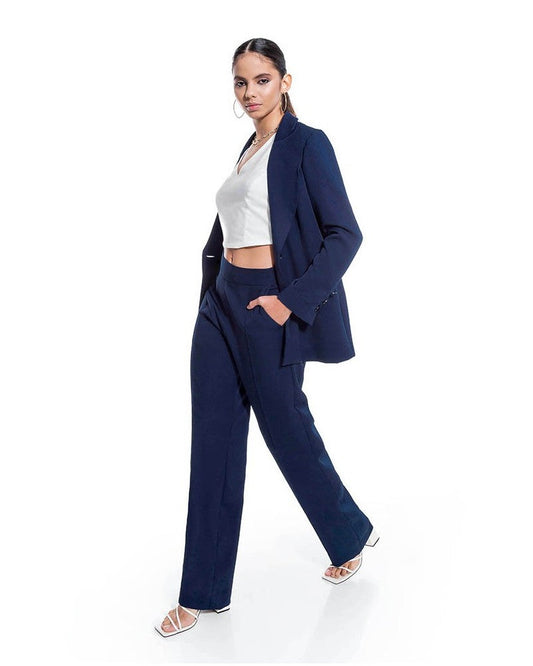 Navy Trousers Olivia